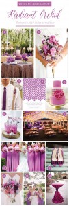 Radiant Orchid, Stonebridge Manor Wedding Inspiration, Style Unveiled