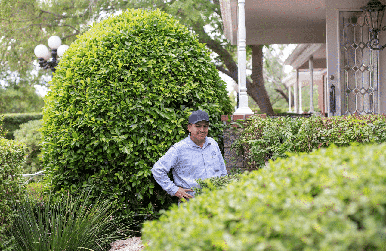 The Man. The Myth. The Legend. Our amazing groundskeeper Emigdio and his team keep the grounds of Stonebridge Manor pristine! They even go so far as to paint each and every one (over 300) ceremony chairs once a year! We love them <3