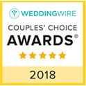 Weddingwire 2018 Couples Choice Award